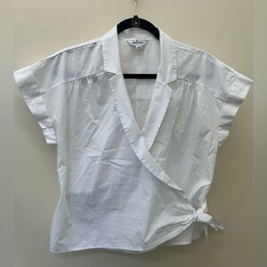 Nine West Wrap Blouse Size L